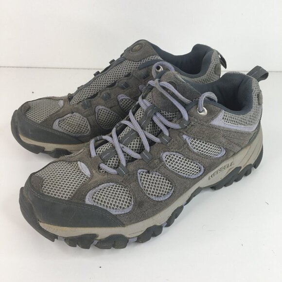 Merrell Castle Rock Deep Periwinkle Hiking Shoes Size 10 - Picture 2 of 12